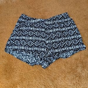 Soft Flowy Print Shorts